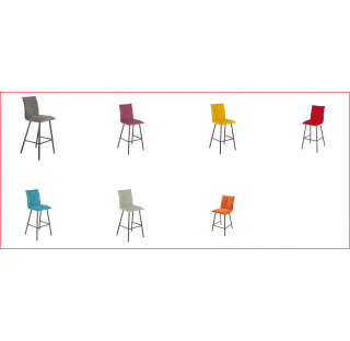 1763 - TABOURET DE BAR (différents coloris)